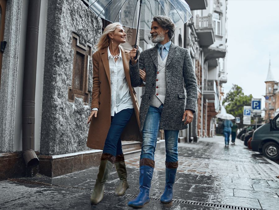 Pokeboo Packable Boots > Royal Blue - Pokeboo.uk