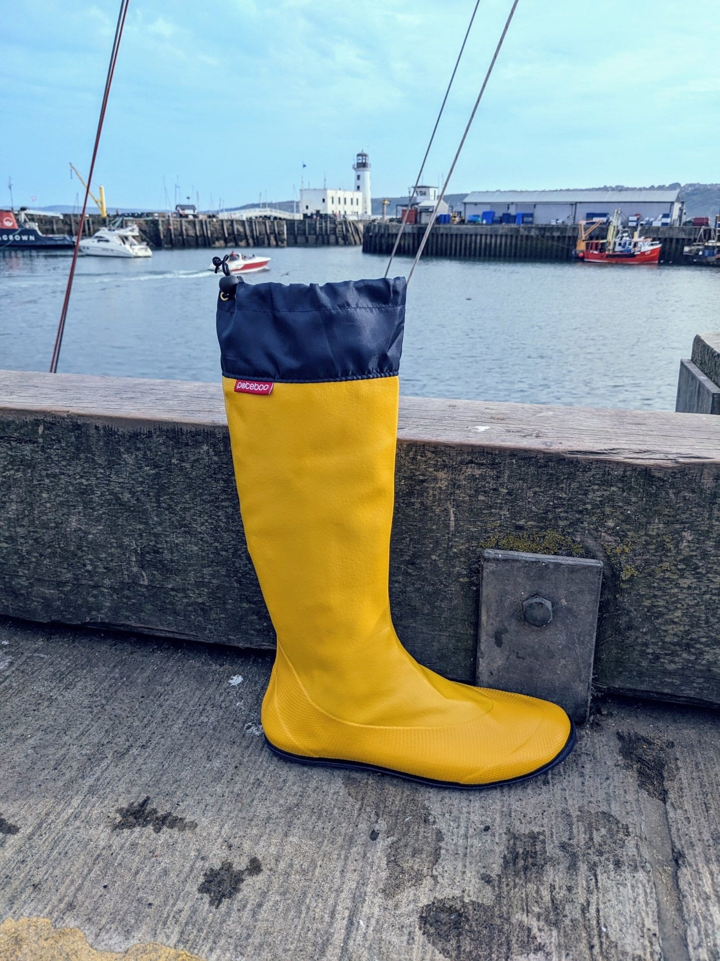 Pokeboo Packable Boots > Yellow - New for 2025 - Pokeboo.uk