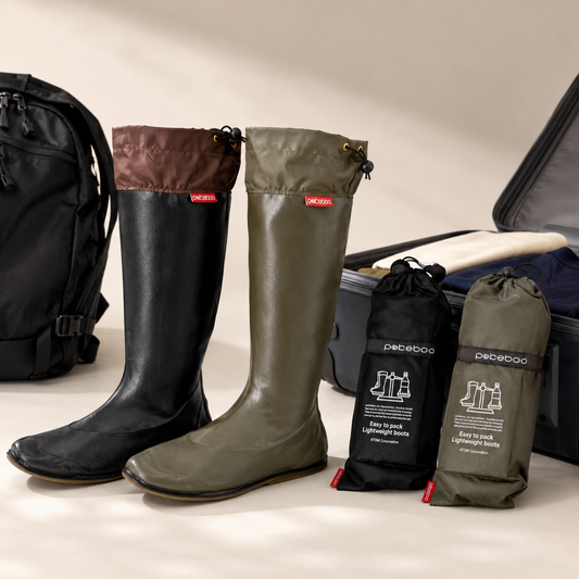 Super Lightweight Packable Wellies for Autumn | Pokeboo