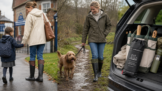 Packable Waterproof Boots for Dog Walking and School Runs