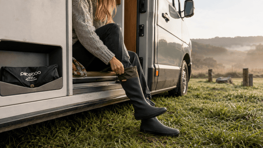 Packable Waterproof Boots for Campervan and Road Trips - Pokeboo.uk