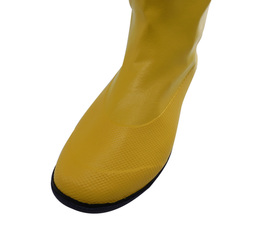 The foot shape of new Pokeboo Boots in yellow