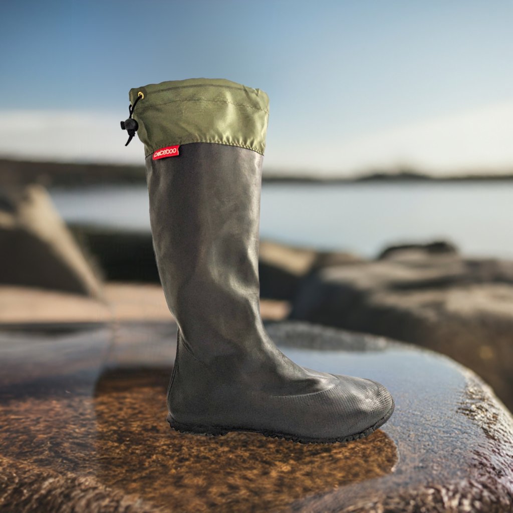 Packable rubber boots best sale