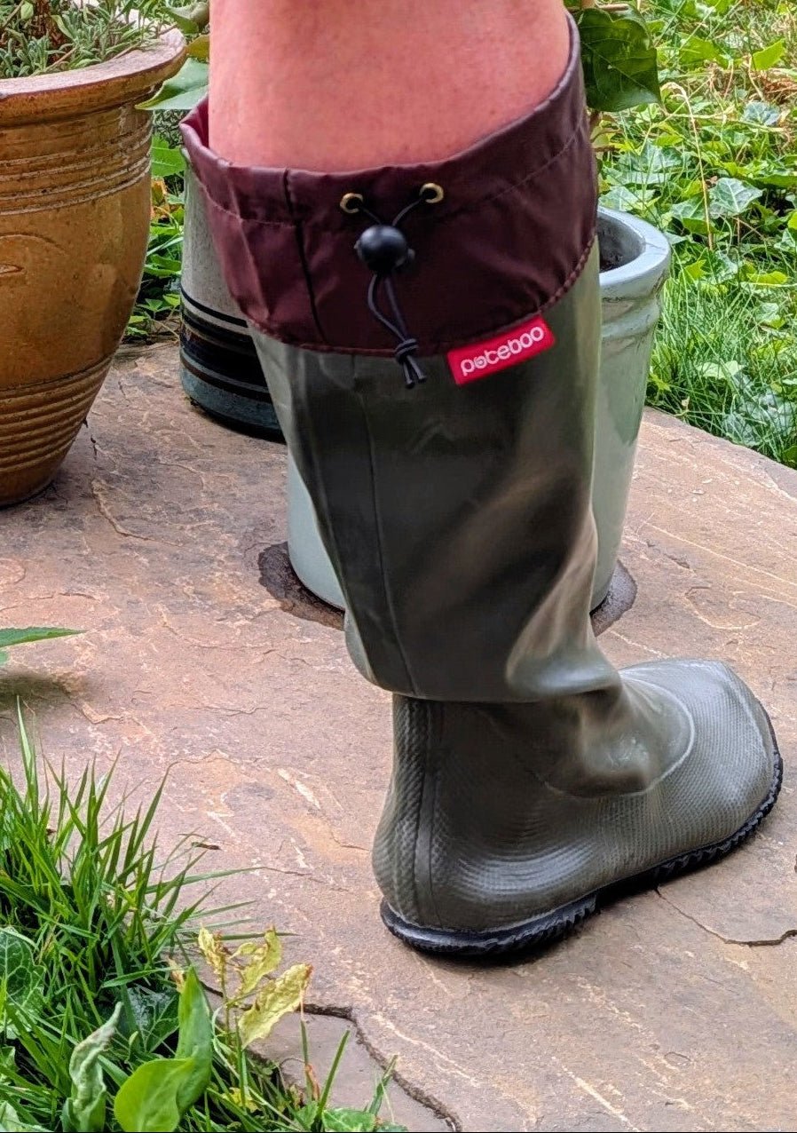 NEW Pokeboo TREAD Packable Boots - Khaki - Pokeboo.uk