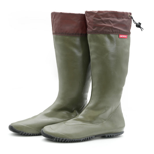 NEW Pokeboo TREAD Packable Boots - Khaki - Pokeboo.uk