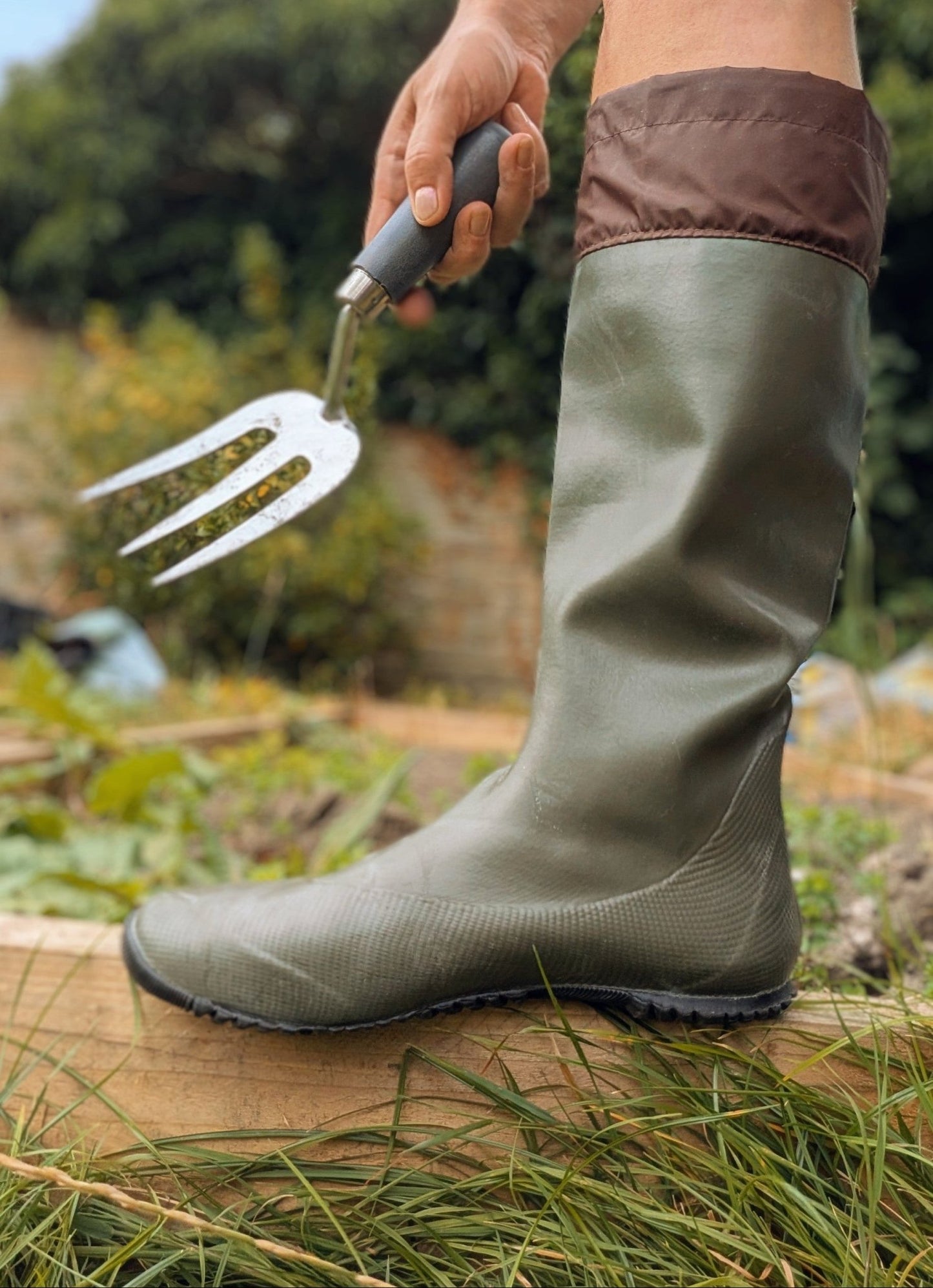 NEW Pokeboo TREAD Packable Boots - Khaki - Pokeboo.uk