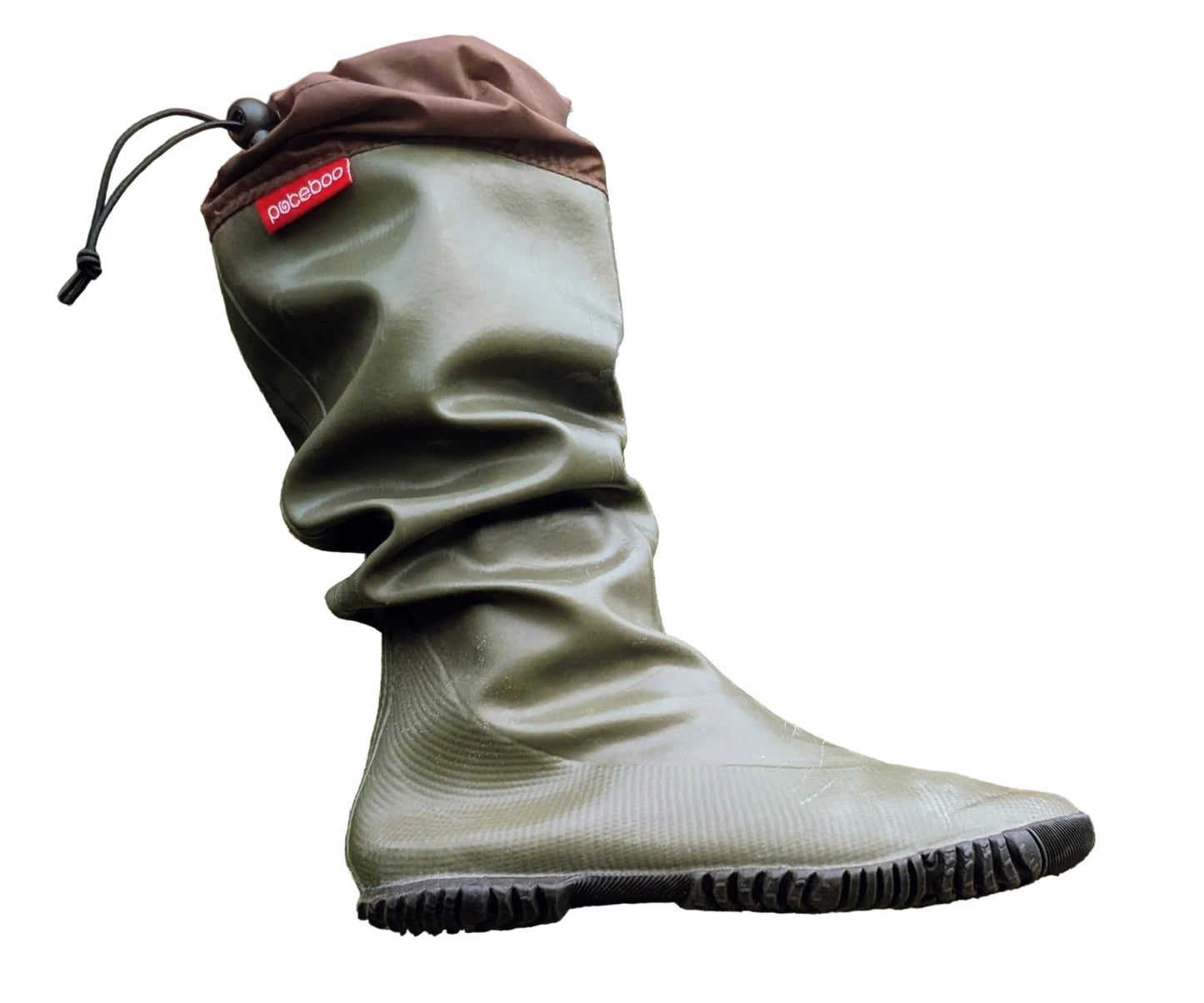 NEW Pokeboo TREAD Packable Boots - Khaki - Pokeboo.uk
