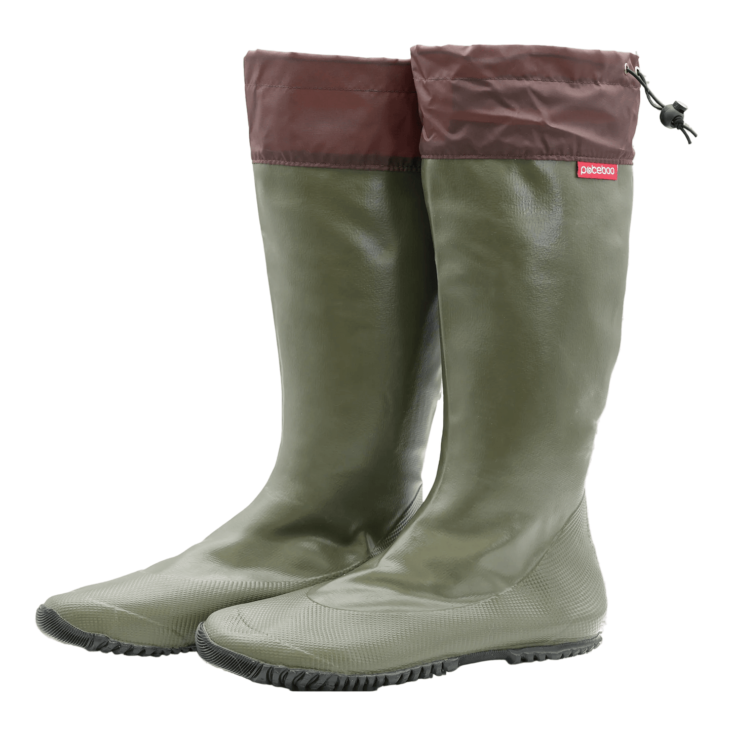 NEW Pokeboo TREAD Packable Boots - Khaki - Pokeboo.uk