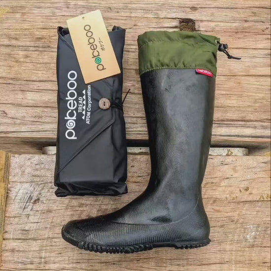 Pokeboo Packable Boots close up of rain Boots video